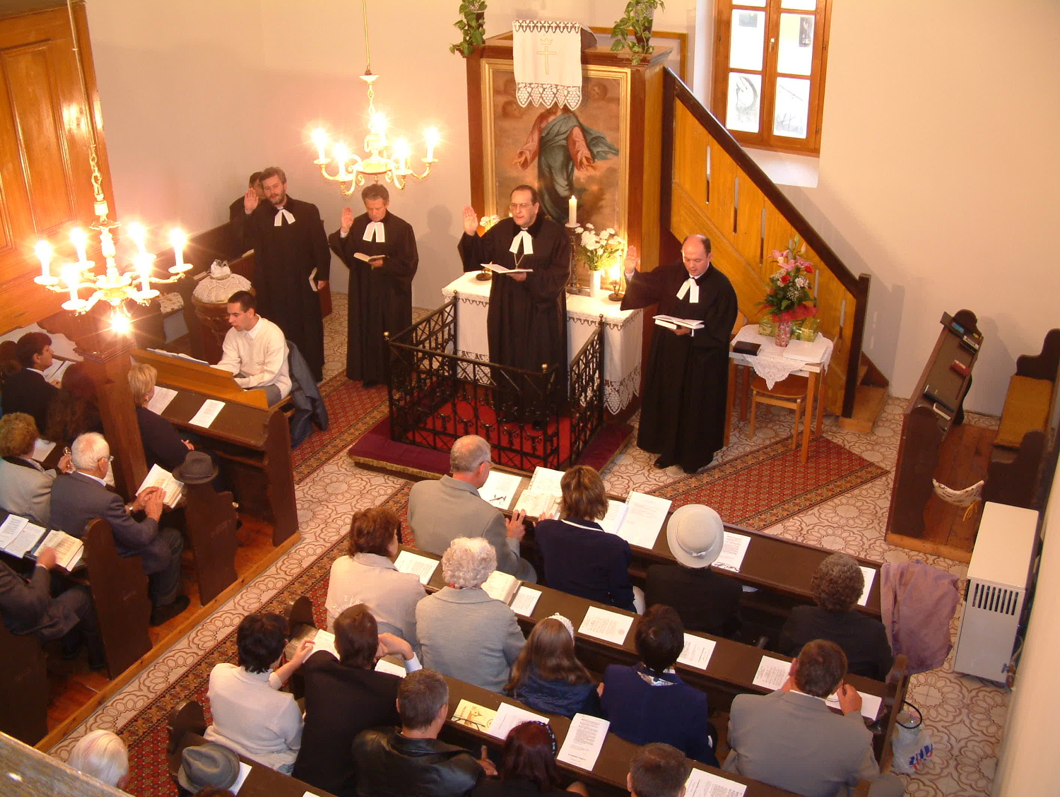 Templomszentelés felújítás után Veszprémgalsán