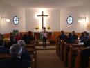 Balogh Zoltán konfirmandus szolgálata a harangra emlékező istentiszteleten