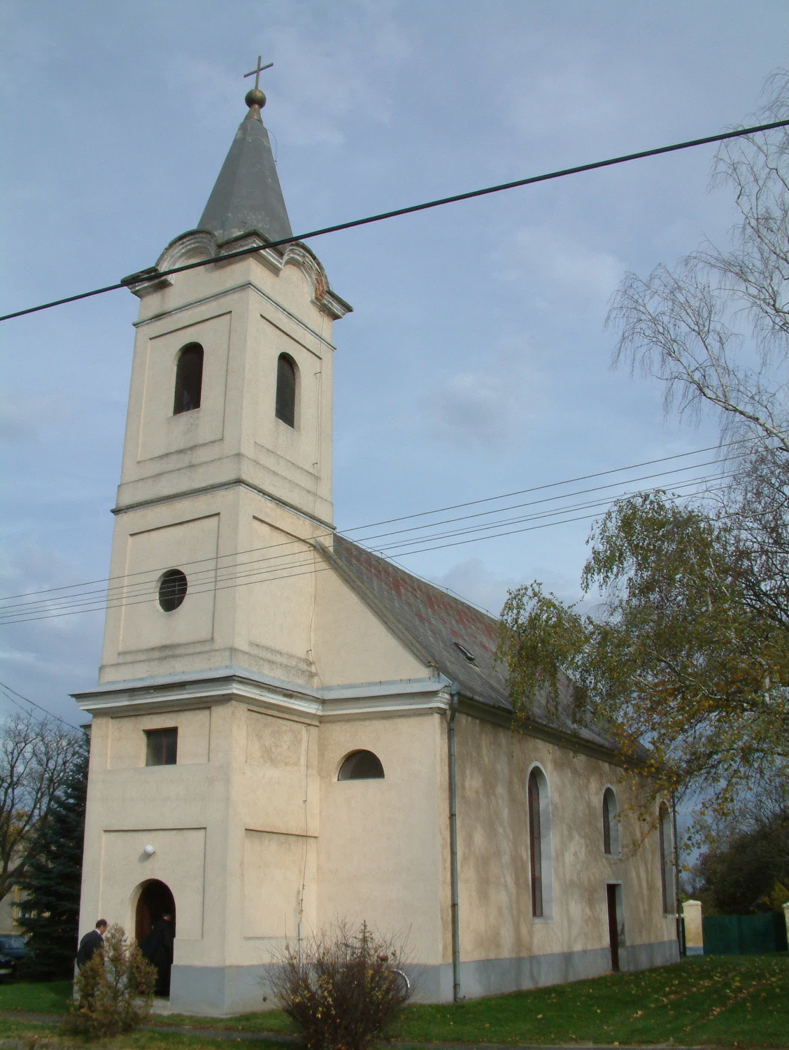 Nagyalásony templom