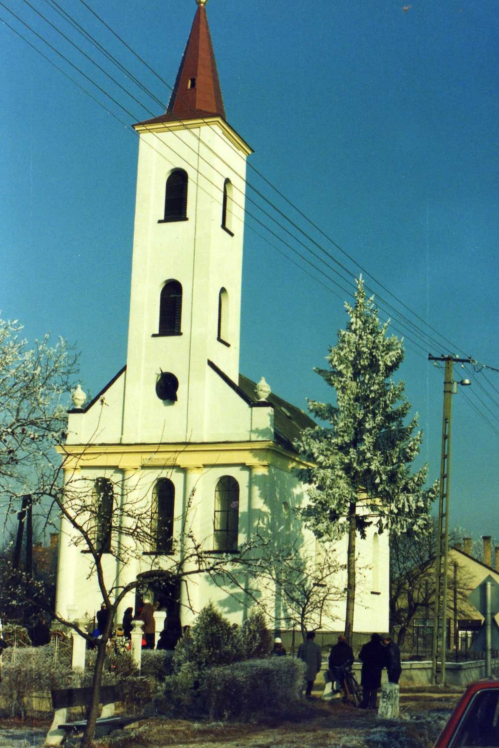 Bakonytamási, templom korábban
