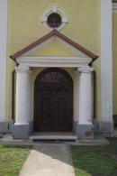 Boba, templom elülső bejárata