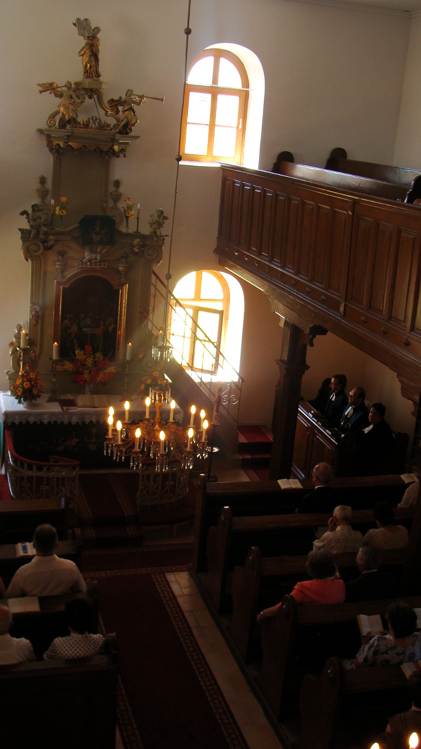 Bobai templombelső
