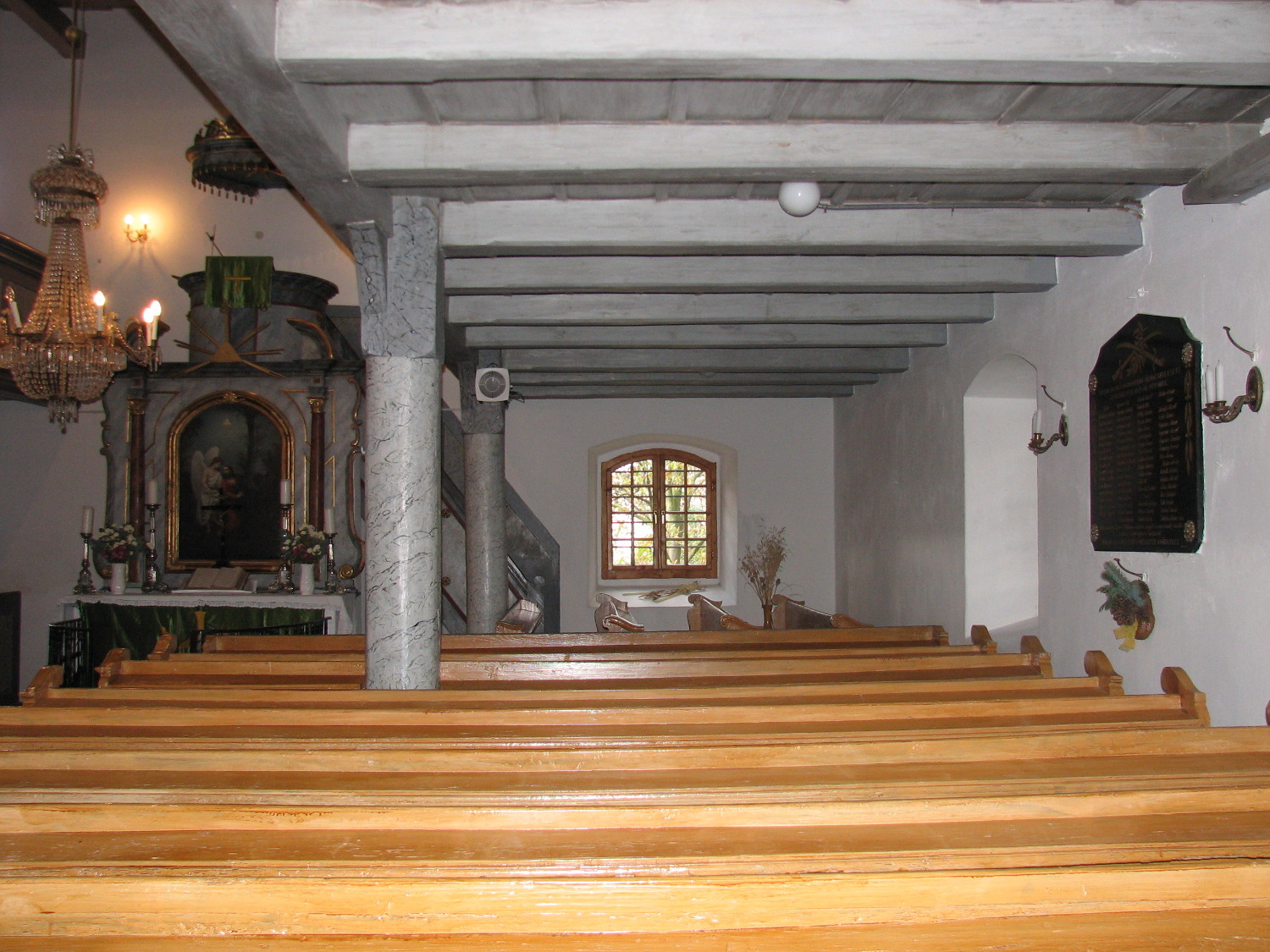 Büki templombelső