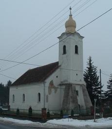 Gércei templom télen