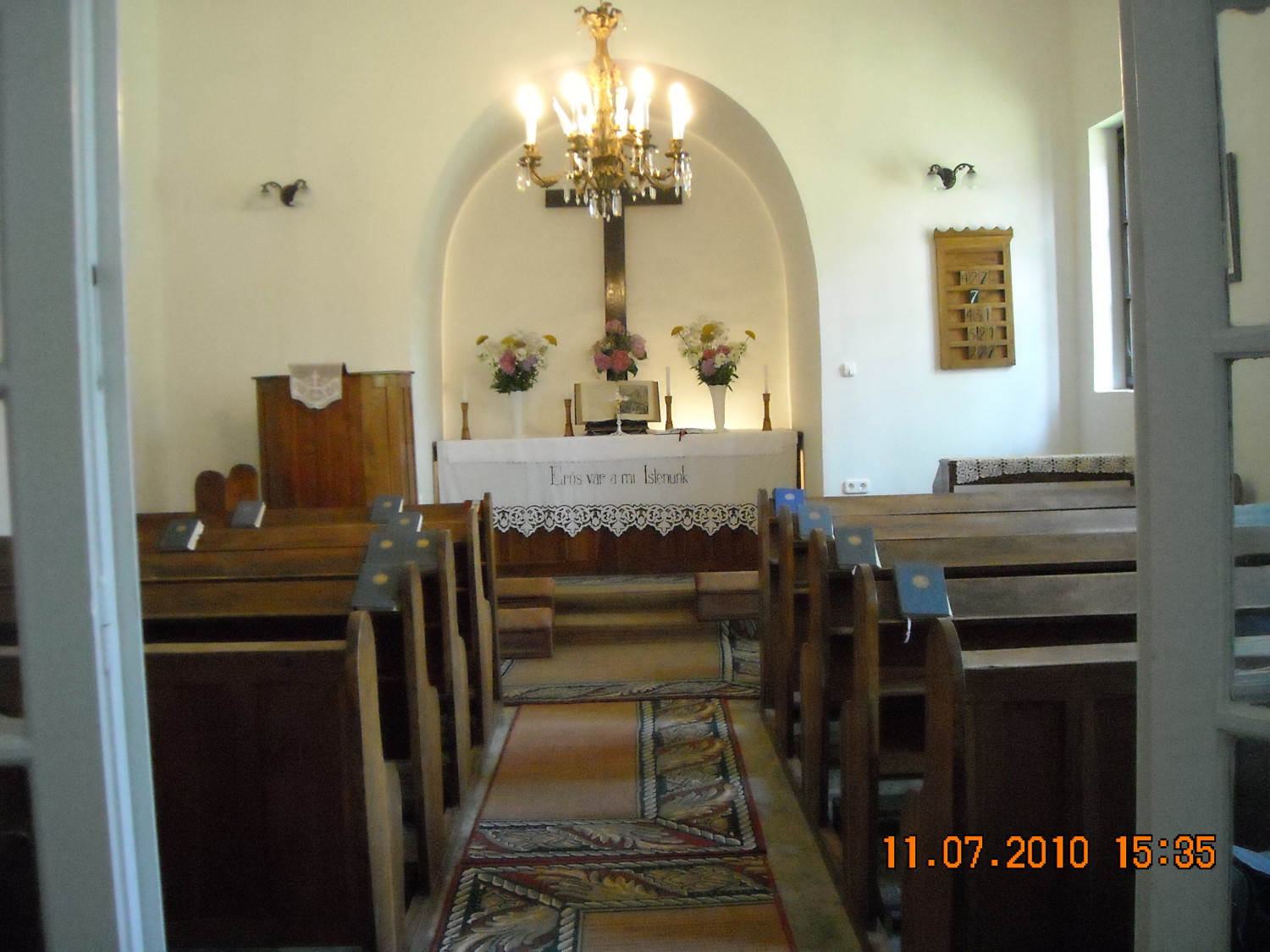 Gyömöre, templombelső