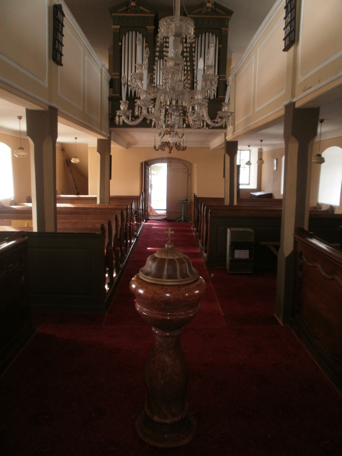 Homokbödöge, templombelső