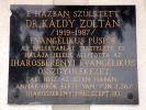 Iharosberény, Káldy Zoltán emléktábla