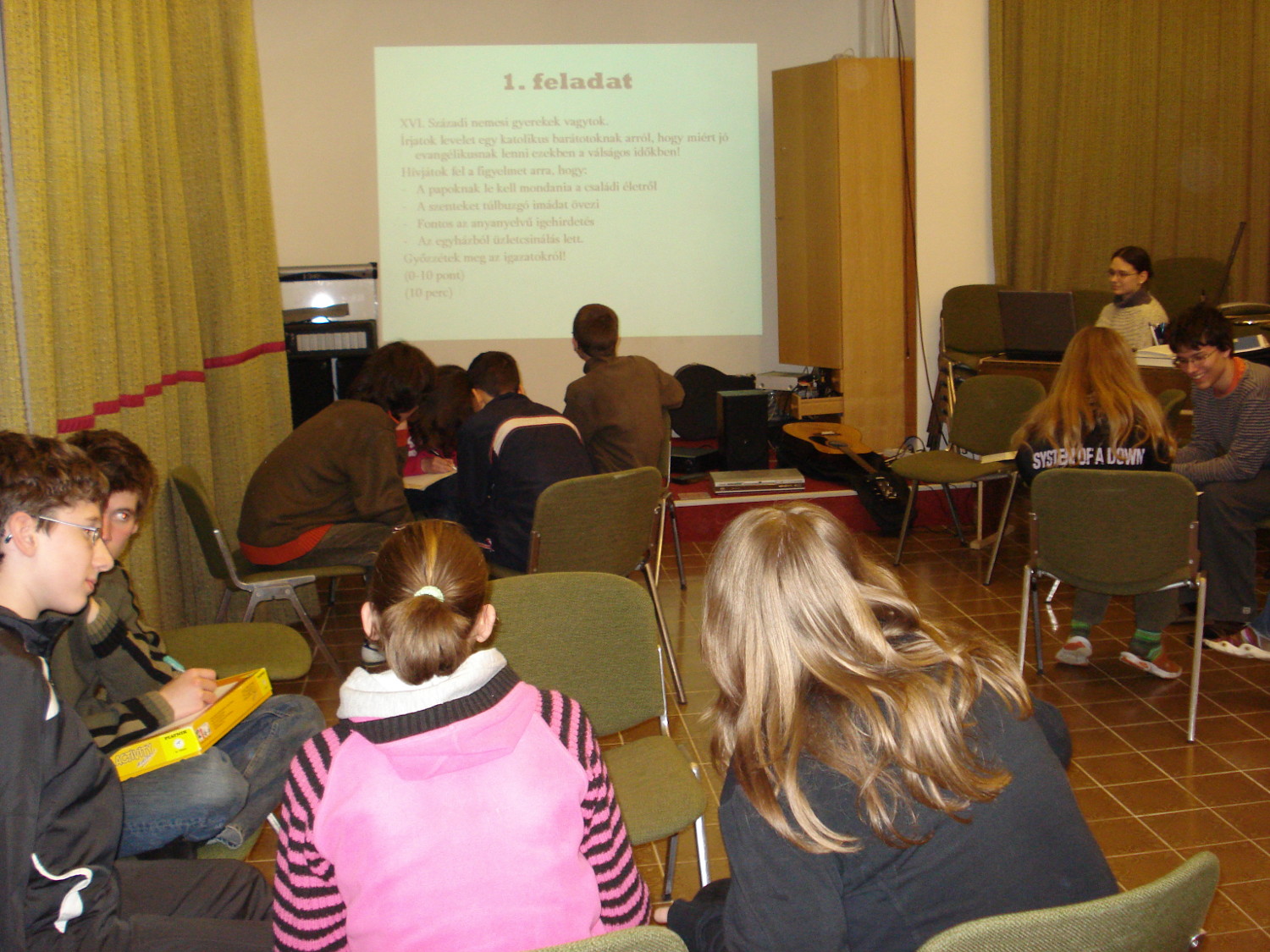 Konfirmandus hétvége Balatongyörökön, 2008