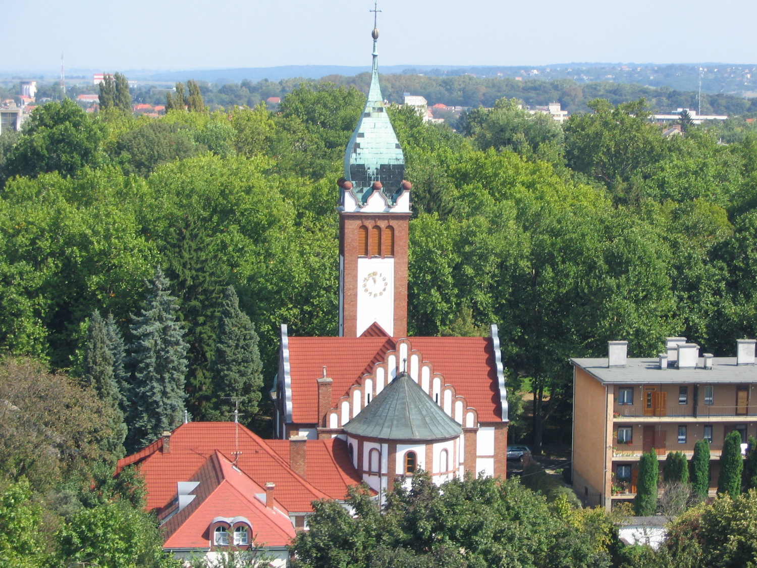 Templomunk felülről