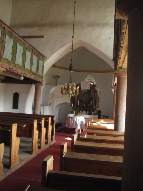 Lovászpatona, templombelső