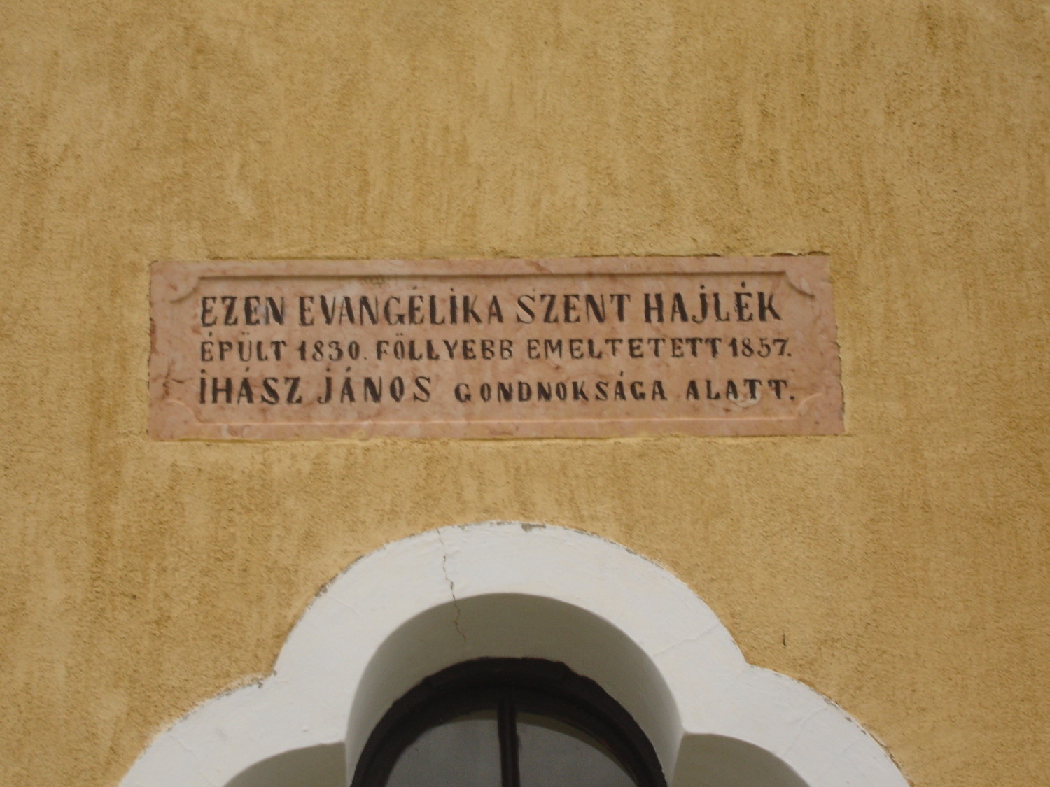 Nagydém, felirat