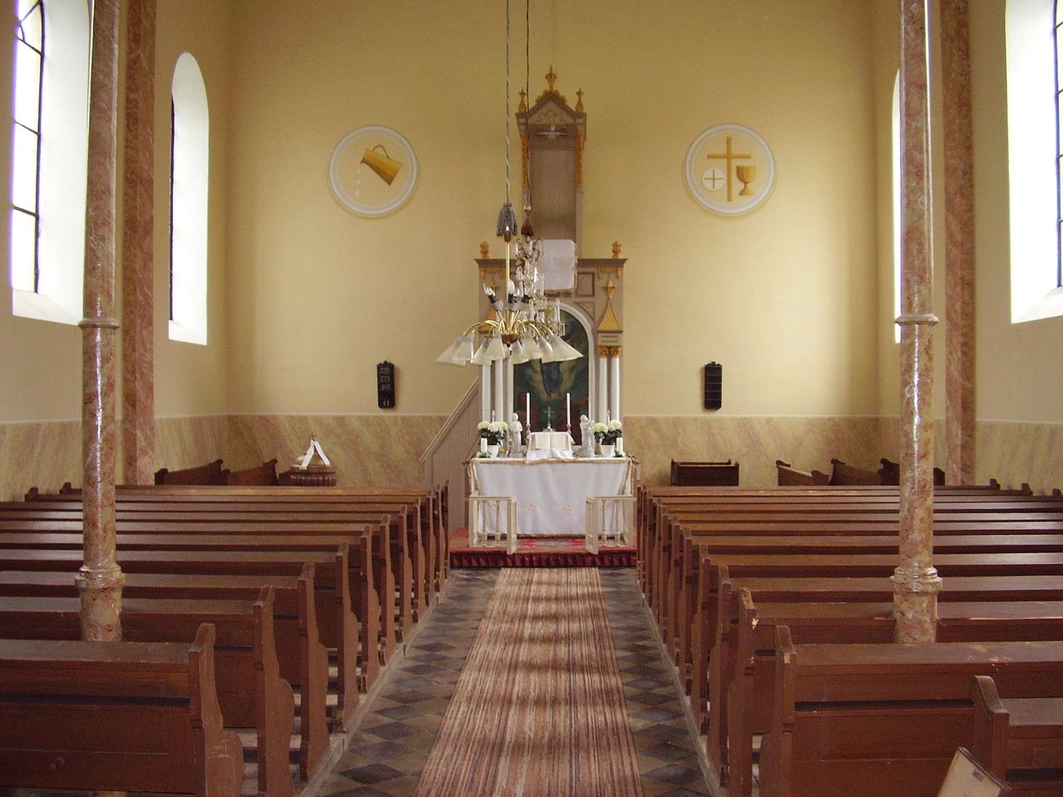 Nagygyimót, templombelső