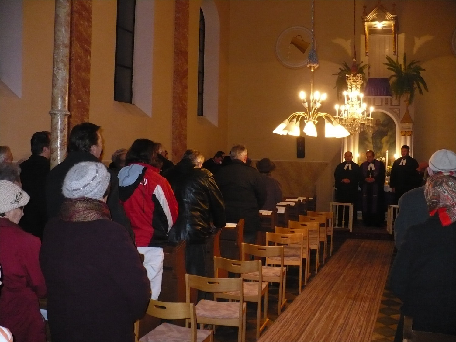 Nagygyimót, istentisztelet