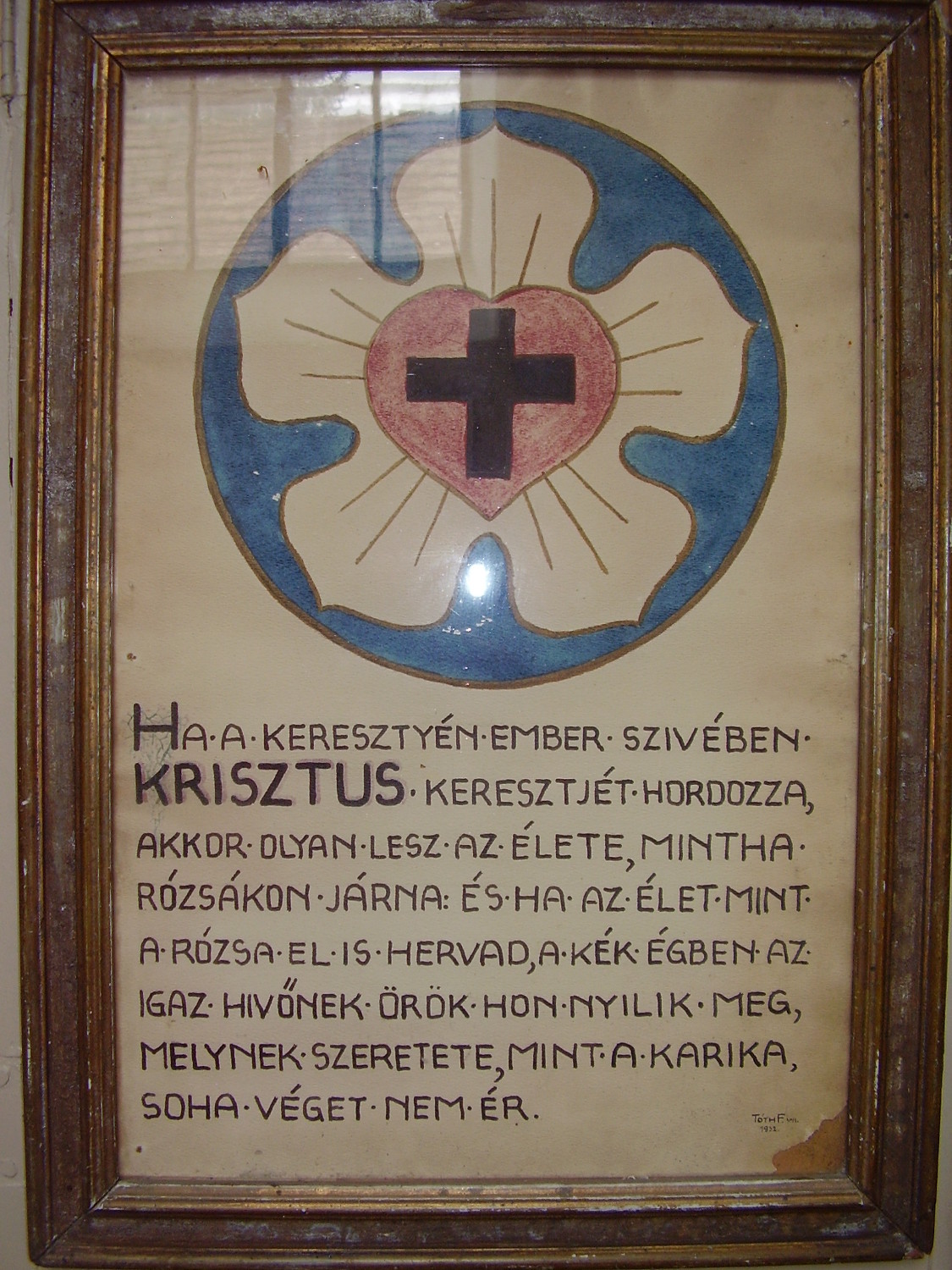 Nagygyimót, Luther-rózsa