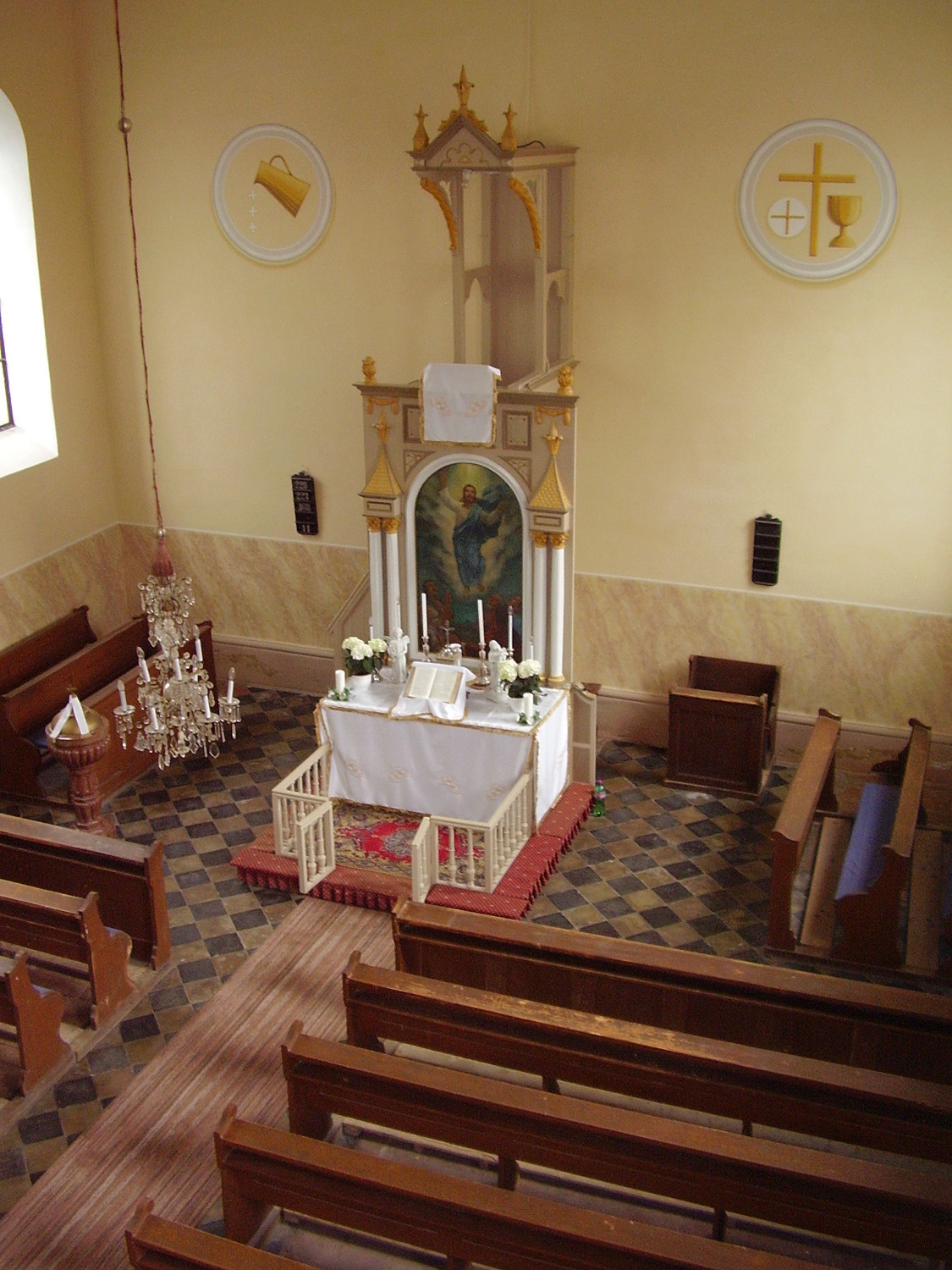 Nagygyimót, templombelső