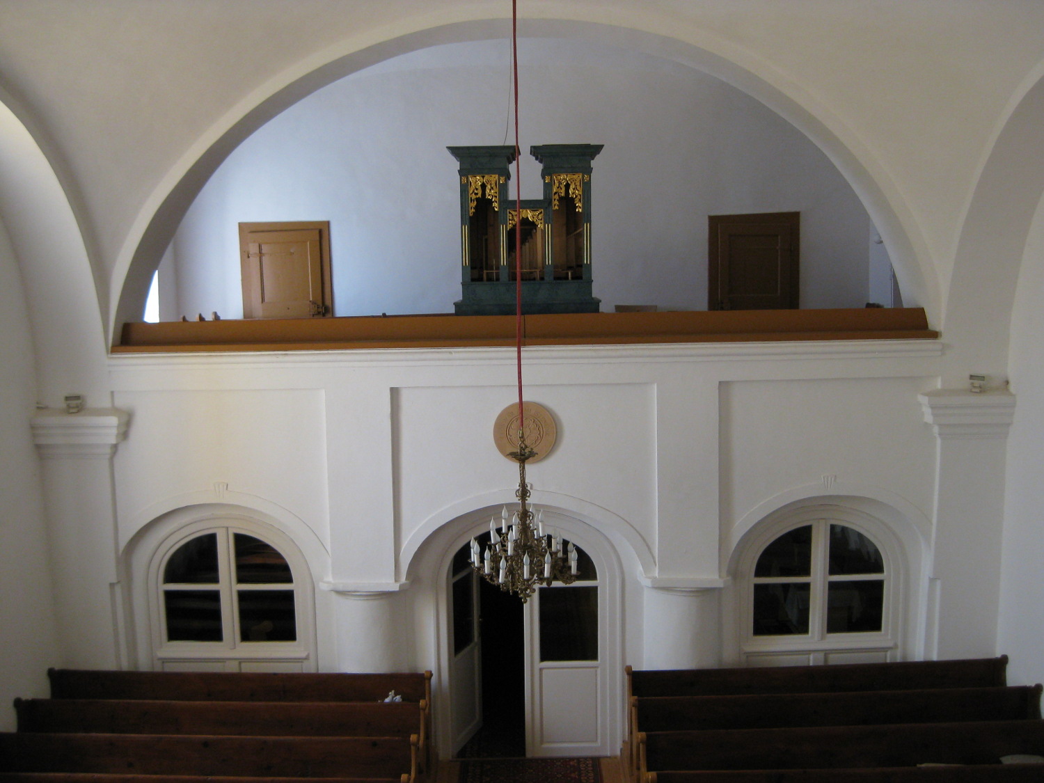 Nemesleanyfalu, templombelső