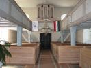 Templombelső az oltár felől