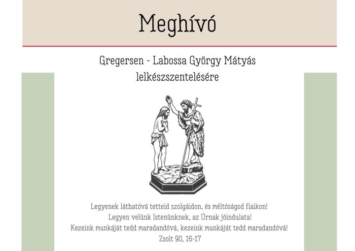 Lelk�szszentel�s gy�lekezt�nkben