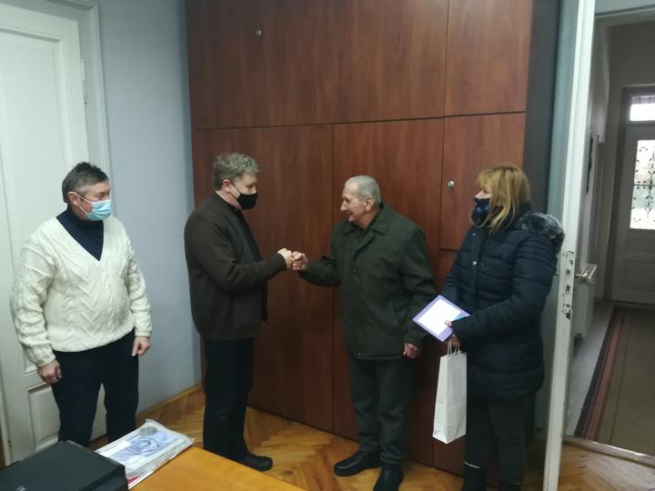 80. szletsnapjn kszntttk Laci bcsit