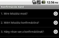 Konfirmációi Káté okostelefonra Konfirmációi Káté okostelefonra
