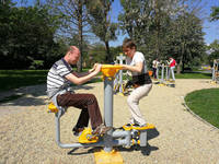 Fitness a parkban Fitness a parkban