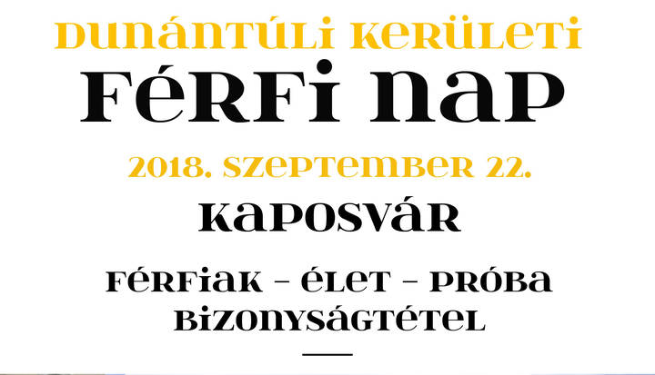 Frfi Nap Kaposvron