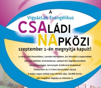 Megnyílt a CSAládi NApközi Megnyílt a CSAládi NApközi