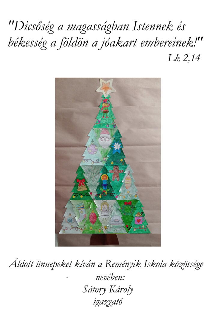 �ldott �nnepeket k�v�n a Rem�nyik Iskola k�z�ss�ge